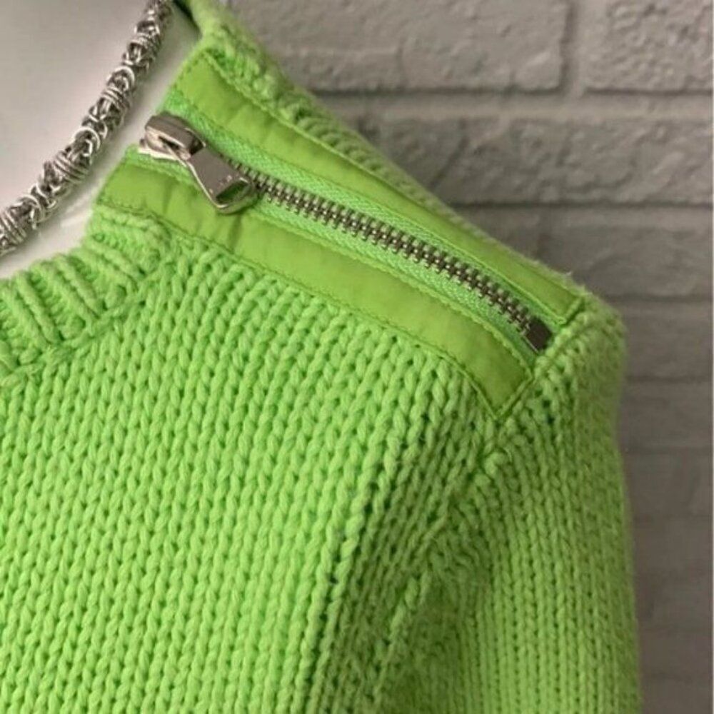 Ralph Lauren Active Women Green Long Sleeve Sweater Size M - Picture 5 of 8